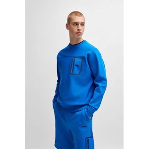 Boss Salbiq Sweatshirt Blauw Man