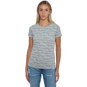 Pepe Jeans Cecile Short Sleeve T-shirt Blauw XS Vrouw