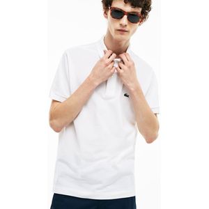 Lacoste Caiman Short Sleeve Polo Wit XS Man