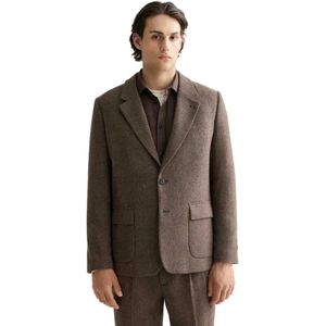 Scotch & Soda Yarn Dyed Blend Relaxed Fit Blazer