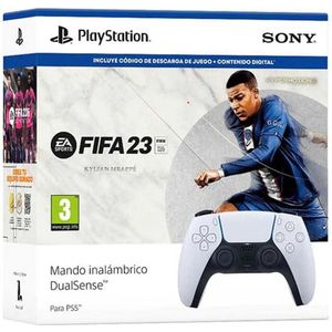 Fox - Dualsense - Draadloze Controller - Wit - Met FIFA 23
