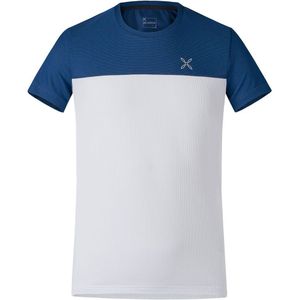 Montura Outdoor 20 Short Sleeve T-shirt Wit,Blauw 7-8 Years