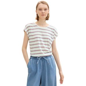 Tom Tailor Crispy Stripe T-shirt Met Korte Mouwen