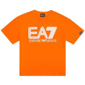Ea7 Emporio Armani 3dbt57_bj02z Short Sleeve T-shirt Oranje 16 Years Jongen