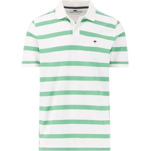 Fynch Hatton - 15031705 - Korte Mouw Poloshirt - Gestreept - Premium Katoen