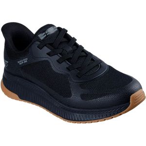 Skechers - BOBS Sport Squad - Sneakers - Zwart - Textiel/Imitatieleer