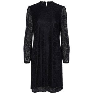 Pieces Olline Long Sleeve Short Dress Zwart M Vrouw