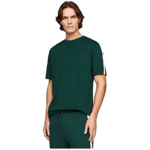 Tommy Hilfiger Established Short Sleeve T-shirt Pyjama Groen XL Man