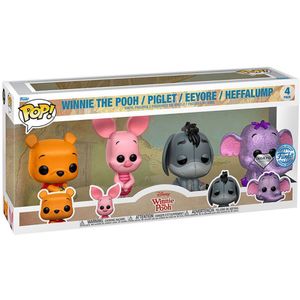 Funko Disney Pop! Movies Vinyl Winnie The Pooh-figuur 9 Cm 4 Eenheden