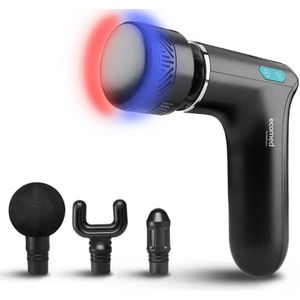 Ecomed - MG-50E - Massagegun - Zwart - 20 W - 10 Trillingsniveaus