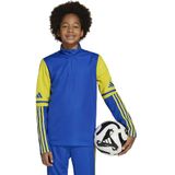 adidas - Squadra 25 - Trainingstrui - Blauw Geel - 1/4-Zip Kids