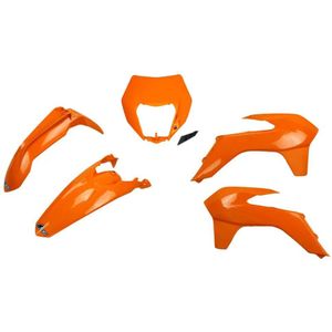 Ufo Ktm Exc/exc-f 2014-2016 With Headlight Ktkit524-127 Plastic Set