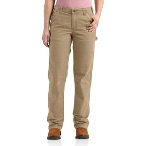 Carhartt - Crawford Werkbroek - Beige - Zand Stretch Canvas - Losse Pasvorm