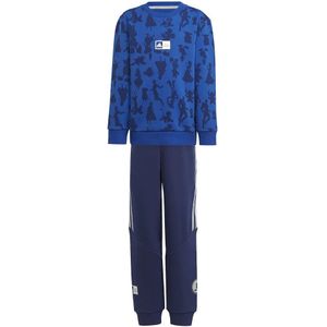 adidas Performance Blouse/Broek - LK DY 100 - Blauw/Navy/Zilver - adidas Performance - 8 jaar (128) - Shirts