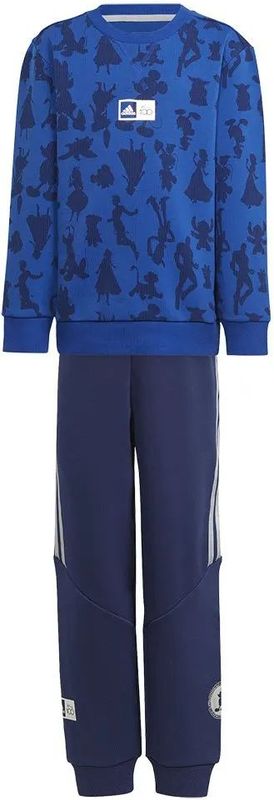 adidas Performance Blouse/Broek - LK DY 100 - Blauw/Navy/Zilver - adidas Performance - 8 jaar (128) - Shirts