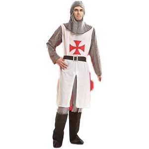 Viving Costumes Medieval Knight With Capa Man Custom Rood S