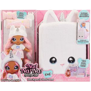Na Na Na Surprise 3 In 1 Whitney Sparkles Backpack Doll Roze