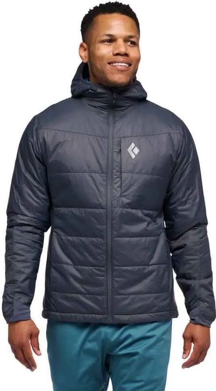 Black Diamond - Solution 2.0 Hoody - Fleece Met Volledige Rits - Zwart