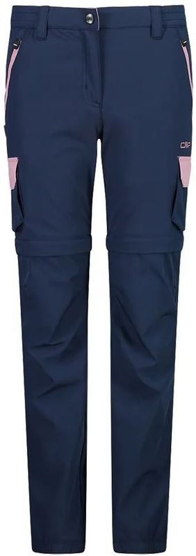 Geritste Cargo Broek - Meisjes - Dry-Function Technologie - Stretchstof - Bermuda