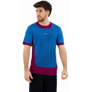 Icebreaker Zoneknit™ Geodetic Short Sleeve T-shirt Blauw XL Man