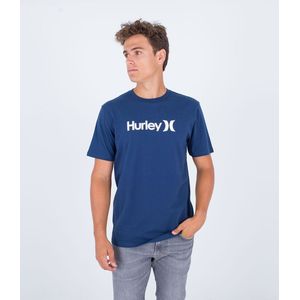 Hurley One & Only Short Sleeve T-shirt Blauw S Man