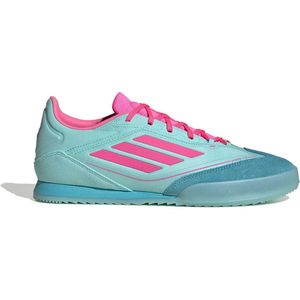 adidas F50 Messi Freestyle - Zaalvoetbalschoenen - Turquoise Roze