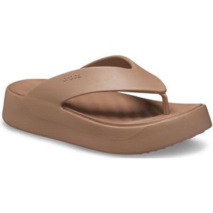 Crocs Getaway Platform Slippers Goud Vrouw