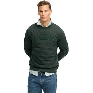 Superdry - Vintage Athletic Tonal Sweatshirt - Groen - M