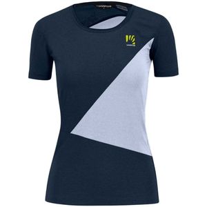 Karpos Nuvolau Short Sleeve T-shirt Blauw 2XL Vrouw