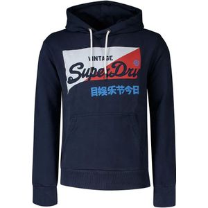 Superdry Vintage Logo Organic Primary Hoodie