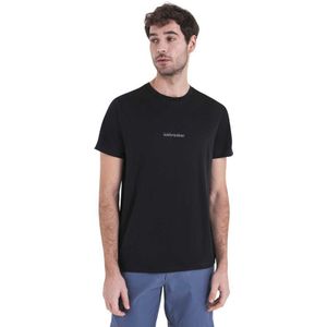 Icebreaker Merino 150 Tech Lite Iii Bio Luminate Short Sleeve T-shirt Zwart 2XL Man