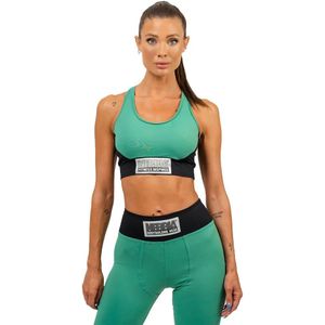 Nebbia Padded Signature Sporttop Met Hoge Ondersteuning