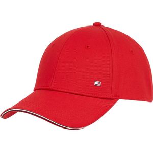 Tommy Hilfiger Corporate Cotton 6 Panel Cap Rood  Man