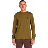 Timberland - TB0A2BQ33021 - T-shirt - Groen - Katoen - Lange Mouwen