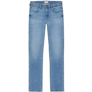 Wrangler Greensboro Regular Straight Fit Jeans Blauw 44 / 34 Man