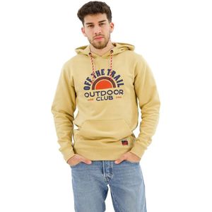 Vans - Outdoor Club Hoodie - Beige - Katoen