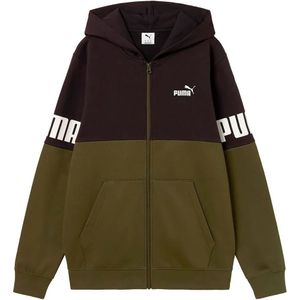 Puma Power Colorblock Sweatshirt Met Rits