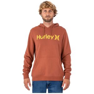 Hurley One&only Solid Summer Hoodie Oranje S Man
