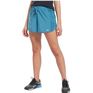 Reebok - Athlete - Korte Broek - Zwart - Speedwick Materiaal, Ademend, Gerecycled Polyester