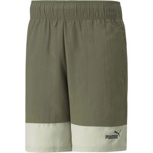 Puma Power Colorblock Woven 9´´ Shorts Groen M Man