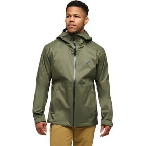 Black Diamond - FineLine Stretch Shell - Hardshell Jas - Zwart