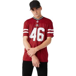New Era Nfl Oversized San Francisco 49ers Short Sleeve T-shirt Rood M Man