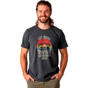Kruskis Life Rocks T-shirt Met Korte Mouwen