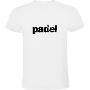 Kruskis Word Padel Short Sleeve T-shirt Wit L Man