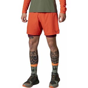 Dynafit Alpine Pro 2 In 1 Shorts Oranje 2XL Man