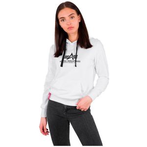 Alpha Industries New Basic Hoodie Wit M Vrouw