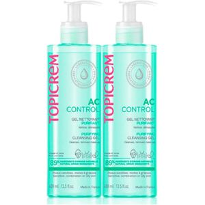 TOPICREM - AC Control - Reinigingsgel - 400ml - Voor Vette Huid