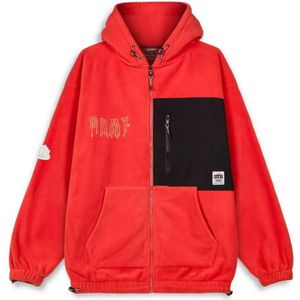 Grimey Back At You Polar Sweatshirt Met Rits