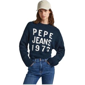 Pepe Jeans Etarah Sweater Blauw M Vrouw