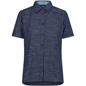 Cmp 31t7156 Short Sleeve Shirt Blauw 2XL Vrouw